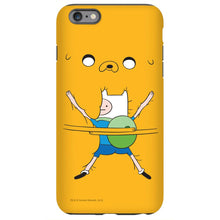 Load image into Gallery viewer, Adventure Time Finn and Jake Bro Hug Phone Case for iPhone and Galaxy