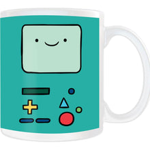 Load image into Gallery viewer, Adventure Time Beemo &quot;Who Wants to Play Video Games?&quot; Mug
