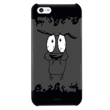 Load image into Gallery viewer, Courage the Cowardly Dog Scary Shadow Phone Case for iPhone and Galaxy
