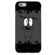 Load image into Gallery viewer, Courage the Cowardly Dog Scary Shadow Phone Case for iPhone and Galaxy
