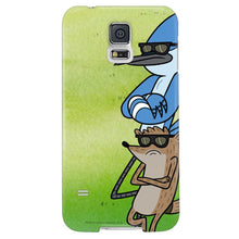 Load image into Gallery viewer, Regular Show Mordecai and Rigby with Arms Crossed Phone Case for iPhone and Galaxy
