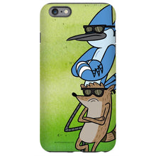 Load image into Gallery viewer, Regular Show Mordecai and Rigby with Arms Crossed Phone Case for iPhone and Galaxy
