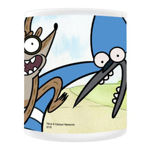 Load image into Gallery viewer, Regular Show Mordecai and Rigby 11-Ounce Mug
