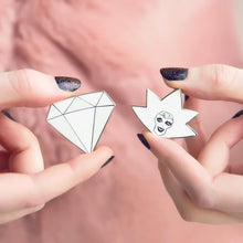 Load image into Gallery viewer, Steven Universe White Diamond Pin
